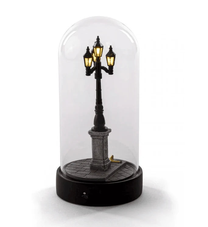 Night Lantern — Decorative LED Lamp Under a Glass Dome (Streetlight)
