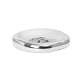 Silver Stone — Decorative Bowl / Tray in an Organic Form, Mirror Steel (Hand-Polished)