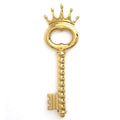Golden Crown Key — Decorative Sculpture / Wall Ornament (Gilded, Hand-Finished)