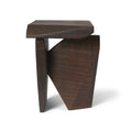 Sculptural Stool — Solid Wood Stool / Side Table (Handmade)