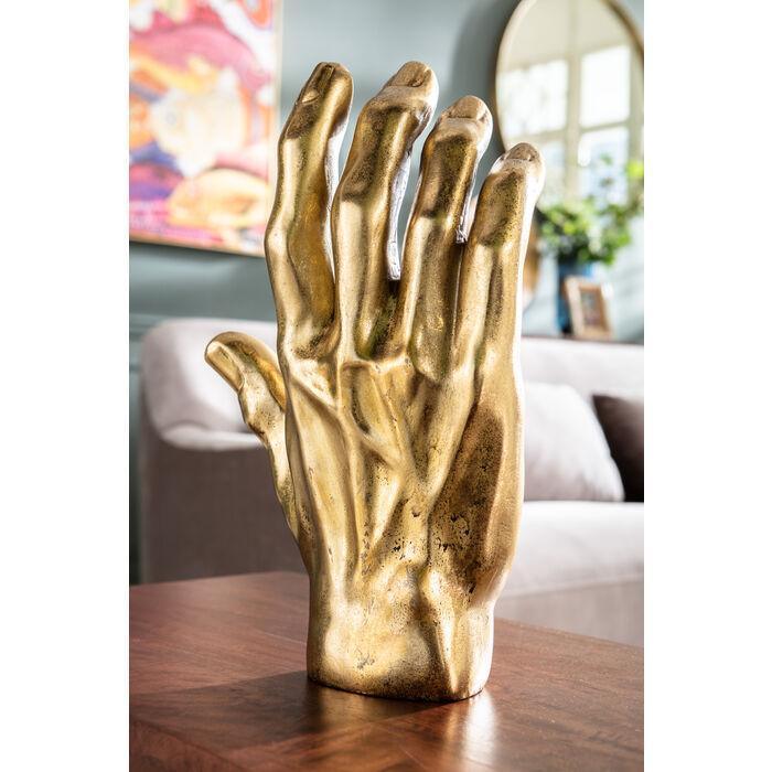 Golden Hand — Decorative Hand-Shaped Sculpture (Gilded, Hand-Finished)