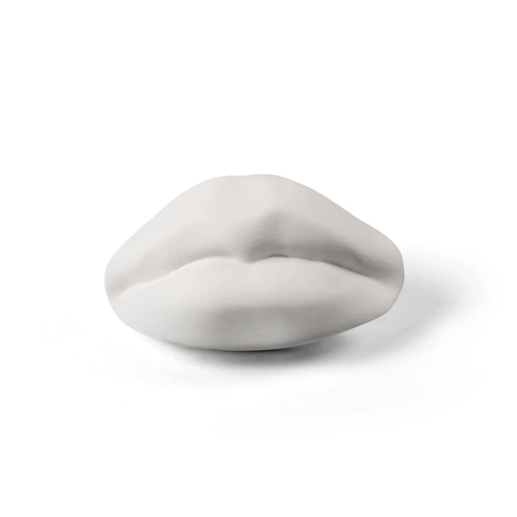 Lips — Decorative Lip-Shaped Sculpture (Matte Ceramic, Handmade)