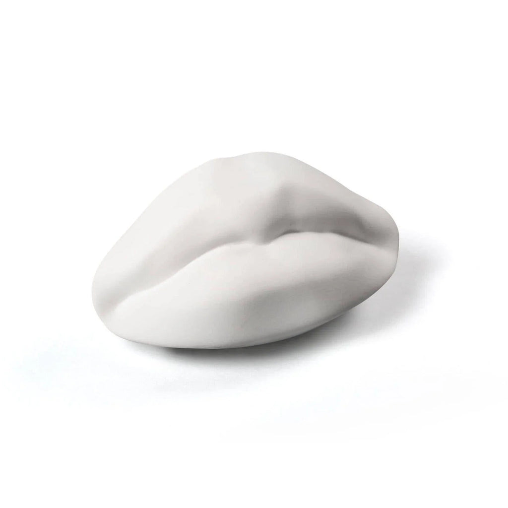 Lips — Decorative Lip-Shaped Sculpture (Matte Ceramic, Handmade)