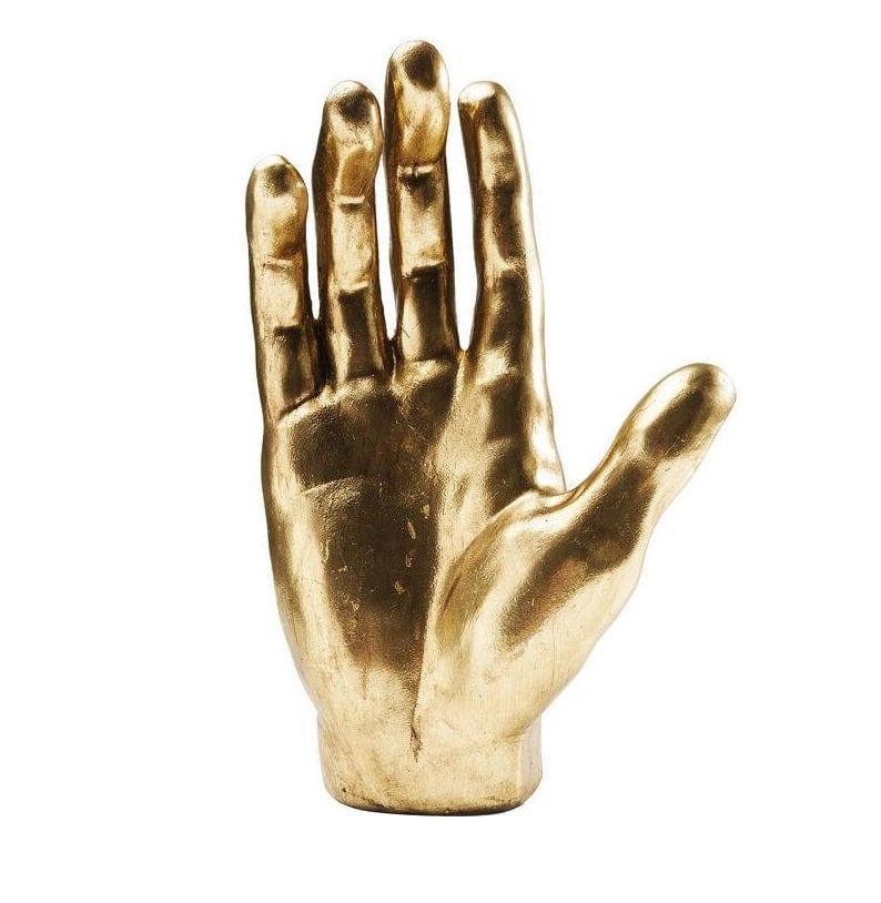 Golden Hand — Decorative Hand-Shaped Sculpture (Gilded, Hand-Finished)