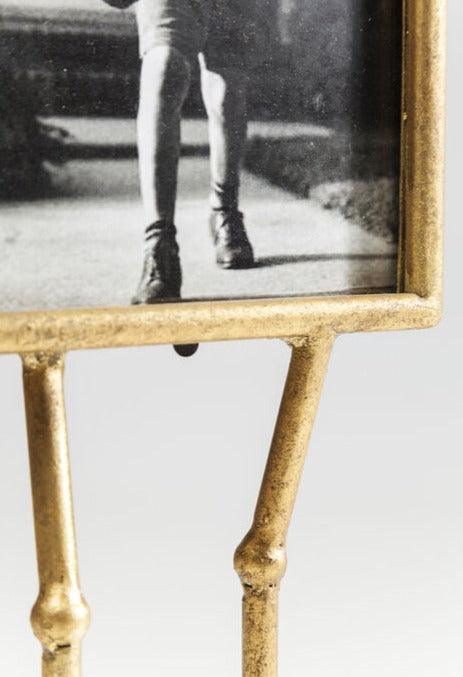 Duck Feet — Decorative Photo Frame on Brass Legs (Handmade)